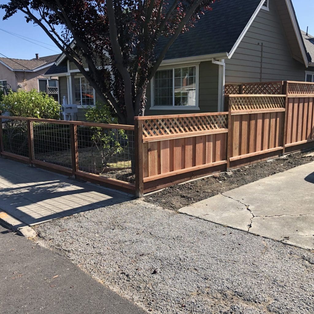 wooden fence contractor san jose